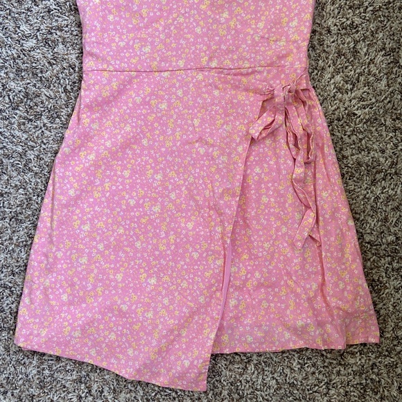Beginning Boutique pink floral mini dress Size 8 - Picture 4 of 12
